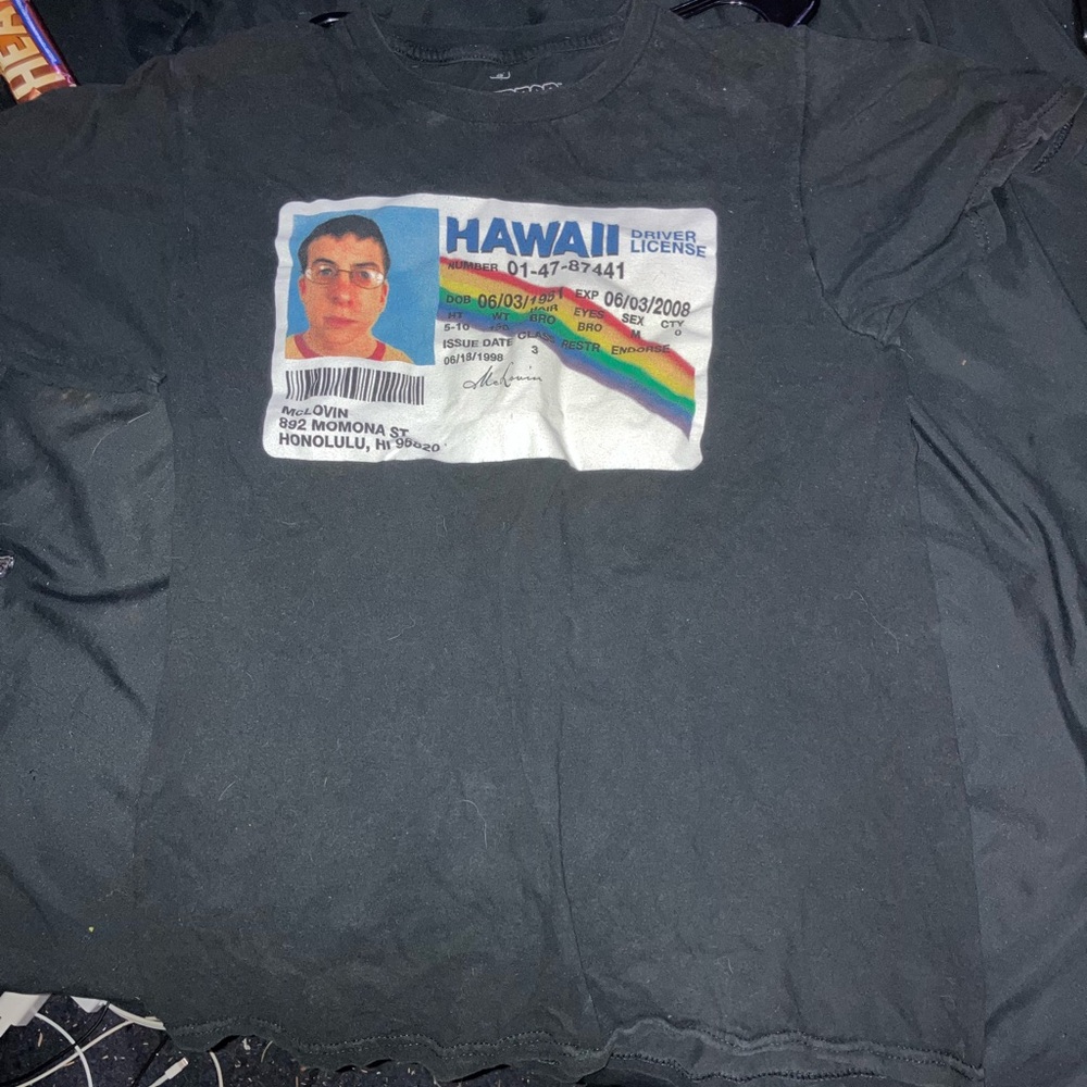superbad license shirt